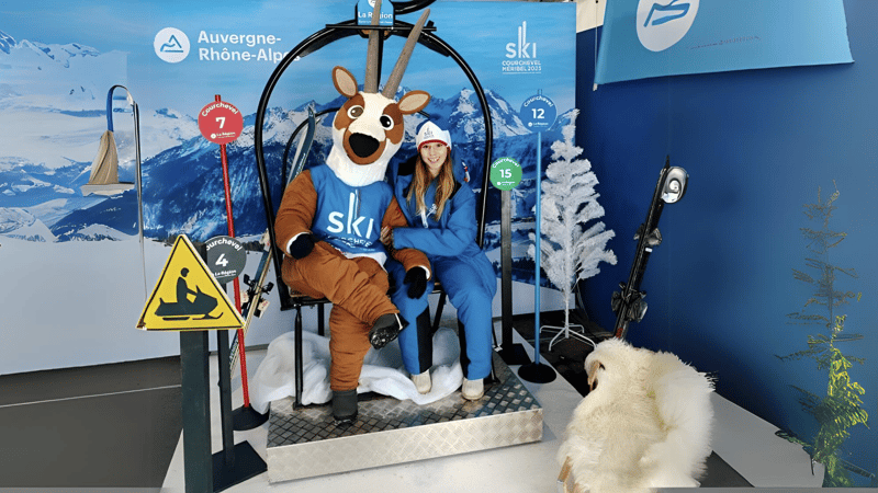 Photobooth de Noël : Animation photo - Télésiège