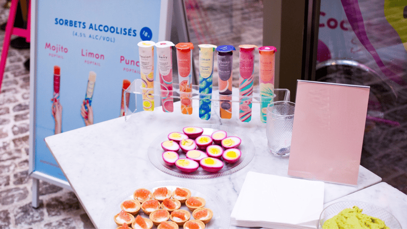 Vos sorbets alcoolisés