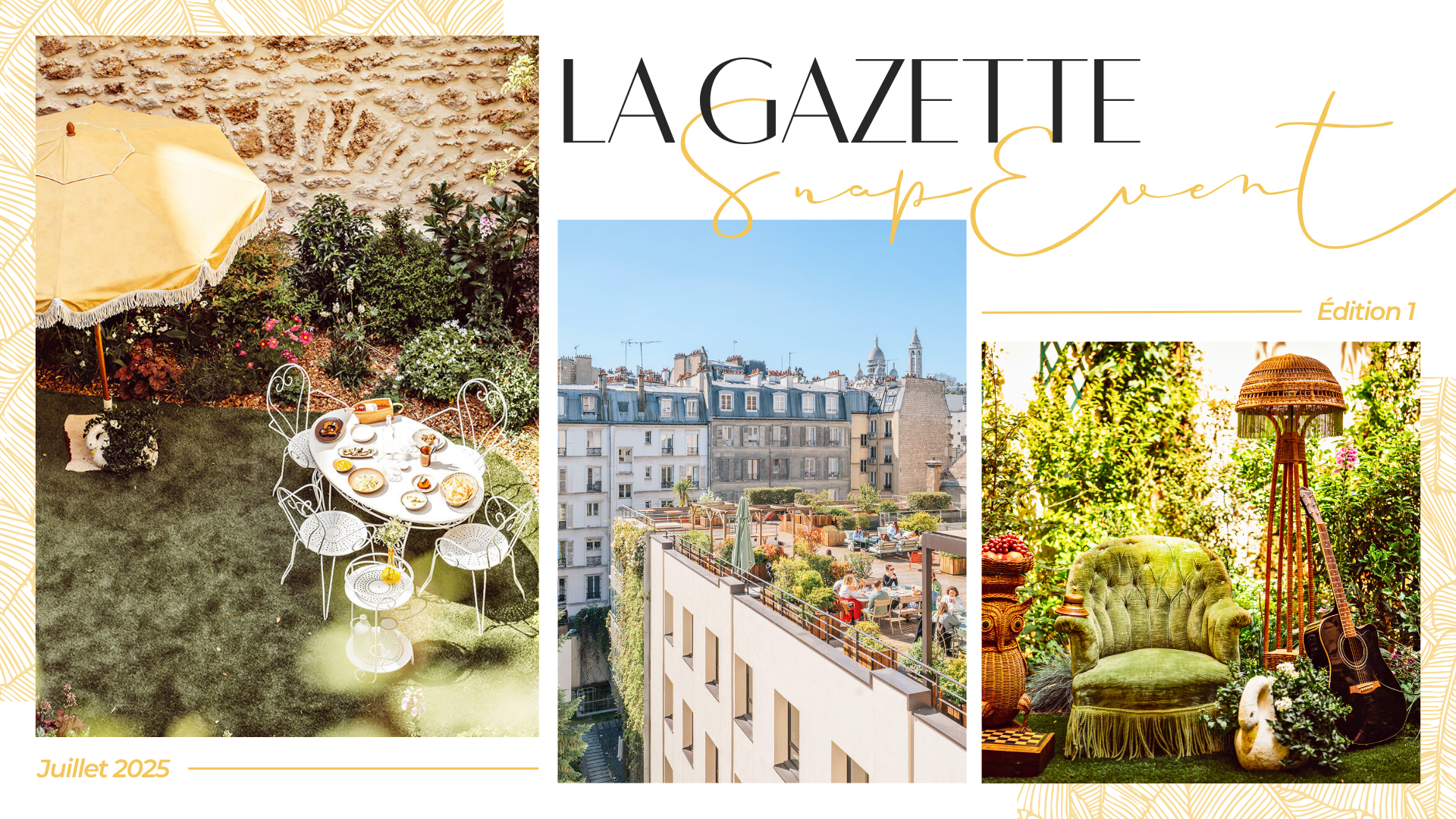 La Gazette de l’Événementiel par SnapEvent – Édition n°1