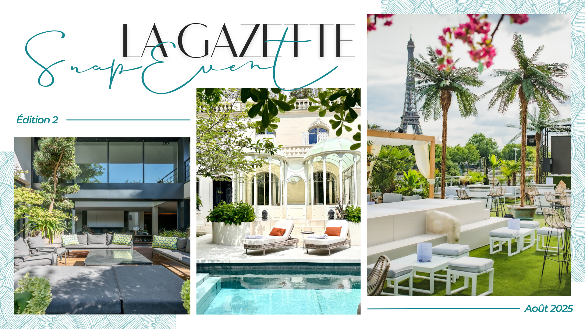 La Gazette de l’Événementiel par SnapEvent – Édition n°2